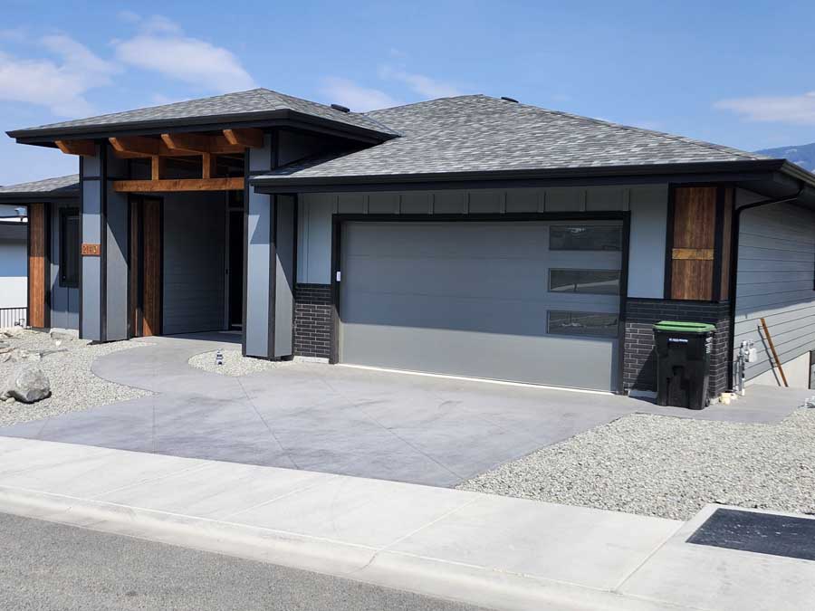 Completed home in West Kelowna
